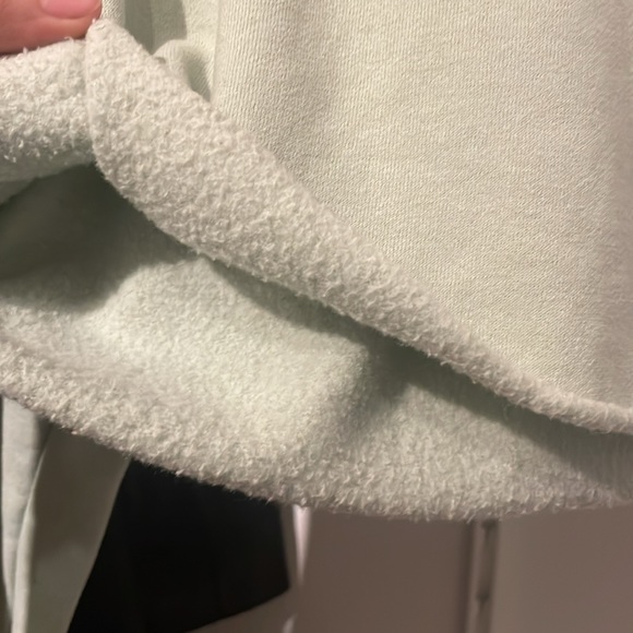 Pacsun Seagram green cropped turtleneck sweatshirt sweater - Picture 3 of 4